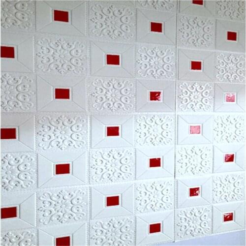 3D Brick Ceiling Wall Sticker Ceiling Background Sticker Foam Wallpaper Ceiling Decoration Sticker Living Room Bedroom TV Decora