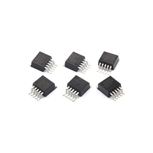 5pcs/lot LM2596S-ADJ LM2596S-5.0 LM2596S-3.3 LM2596HVS-ADJ LM2596HVS-5.0 LM2596S LM2596HVS LM2596 TO-263