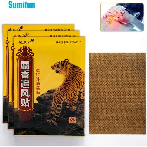 8Pcs Tiger Balm Plaster Rheumatoid Arthritis Muscles Ache Body Joint Neck Shoulder Pain Relief Patch Medical Herbal Sticker