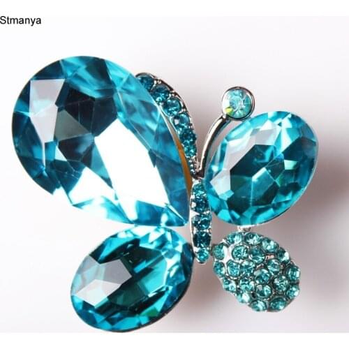 High Quality Rhinestone Brooch Pins Butterfly Brooches For women men Accessories brooch Jewelry For Wedding Gift Jewelry H1029