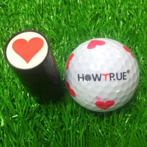 Colorfast Quick-dry Golf Ball Stamp Long Lasting Stamper Balls Marker Impression Seal Sports Gift Golf Balls Accessories