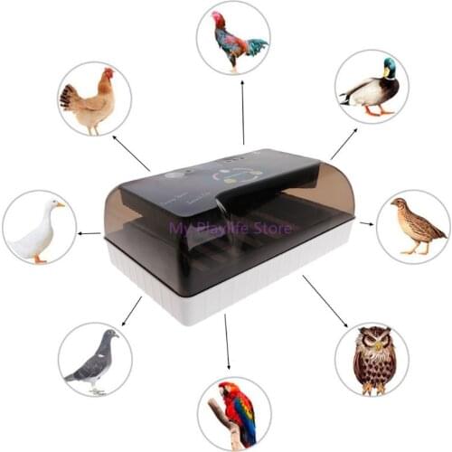Farm Hatchery Incubator Brooder Machine Egg Hatching Device 220V EU Plug LED Chicken Hen Automatic Egg Incubator Hatcher C42