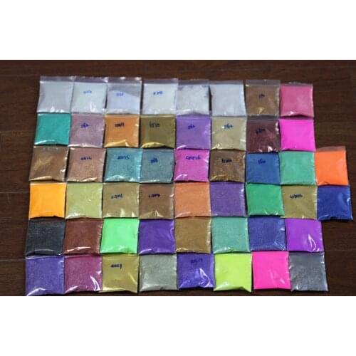 Cosmetic grade Colorful Diamond Pearl Glitter Effect Large Particle Pigment Highlighter Dust or Makeup Lipgloss Nair Art Resin