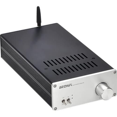 BRZHIFI STK4140MK2 Stereo Power Amplifier Bluetooth 5.0 Hifi Amplificador Class AB 25Wx2 With LM1875 Op Amp ALPS16 Potentiometer