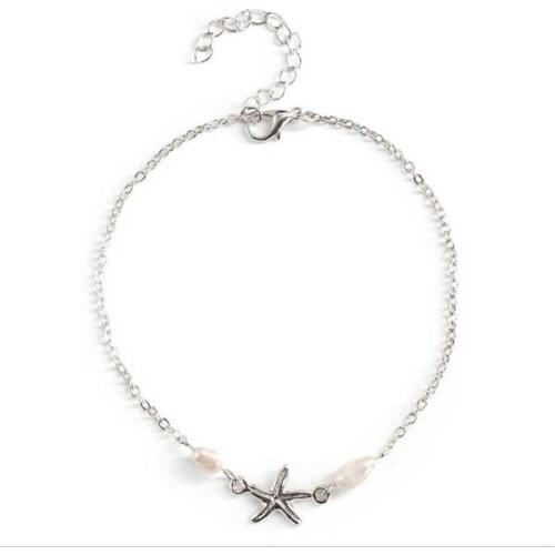 Vintage Beach Foot Anklet For Women Bohemian Female Anklets Summer Bracelet On the leg Jewelry