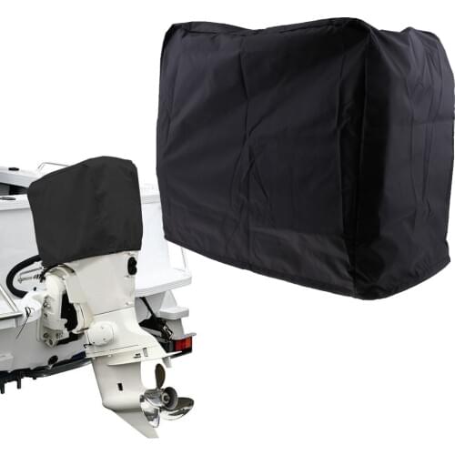 Waterproof Boat Yacht Marine Cover Outboard Engine Motor Cover Breathable Waterproof Folding Motor Cover Anti UV Dust 68x35x61cm