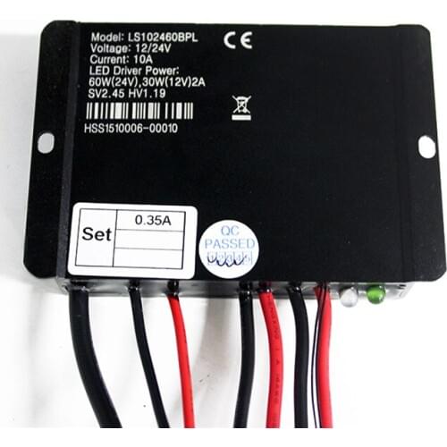10A 12V 24V Solar charger controller timer IP68 Waterproof led driver Automatic identification Solar charge discharge controller