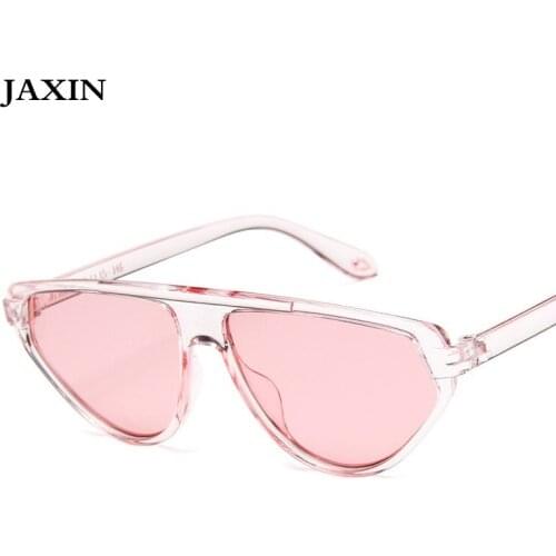 JAXIN Retro triangle Sunglasses Women Europe USA Fashion personality Sun Glasses Ms brand design goggles UV400gafas de sol mujer