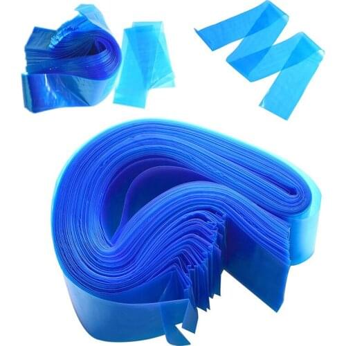 100Pcs Disposable Blue Tattoo Clip Cord Sleeves Covers Bags Supply For Tattoo Machine Waterproof Antifouling Tattoo Accessory