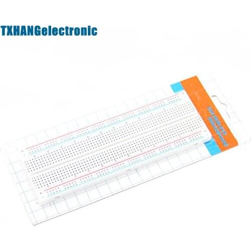 2 MB102 breadboard 830-point solderless PCB breadboard test development board programmer electronic components l