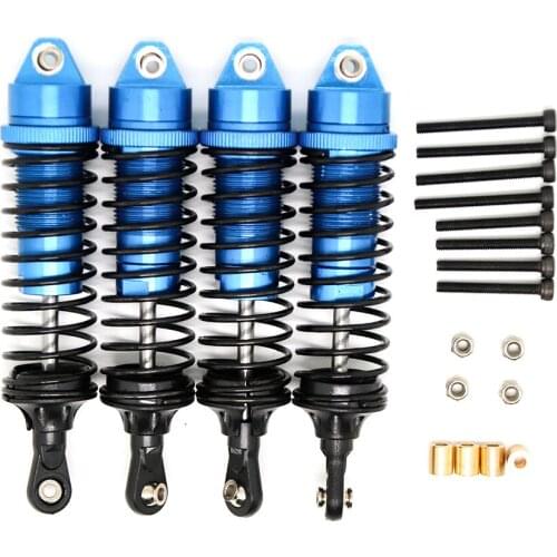 4PCS Metal Shock Absorber Damper for 1/10 YK4102 YK4103 1/8 YK4082 YiKong RC Crawler Car Upgrade Parts Accessories