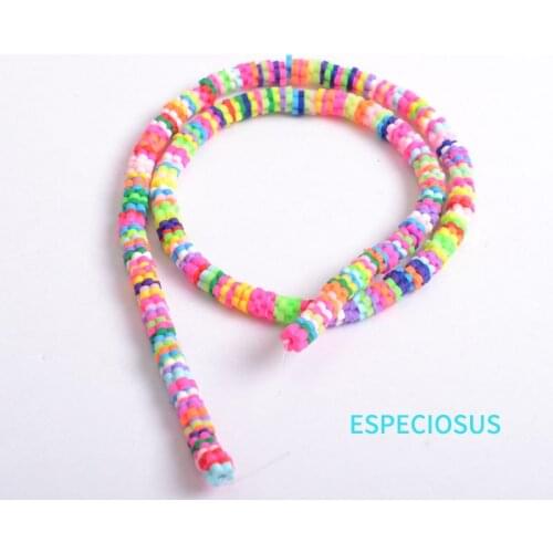 DIY Jewelry Accessory polymer clay Bead Blossom Spacer mix color Bracelet Making Department Small Slice Manicure Material 320Pcs