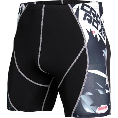 Quick Dry Men Print Compression Running Tights Sport Leggings Mens Gym Fitness Training Slim Sport Shorts Male Underwear