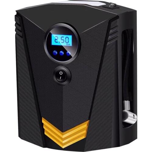 Digital Tire Inflator DC 12V Car Portable Air Compressor Inflatable Pump 150P Car Air Compressor for Auto Motorcycles Bicycles