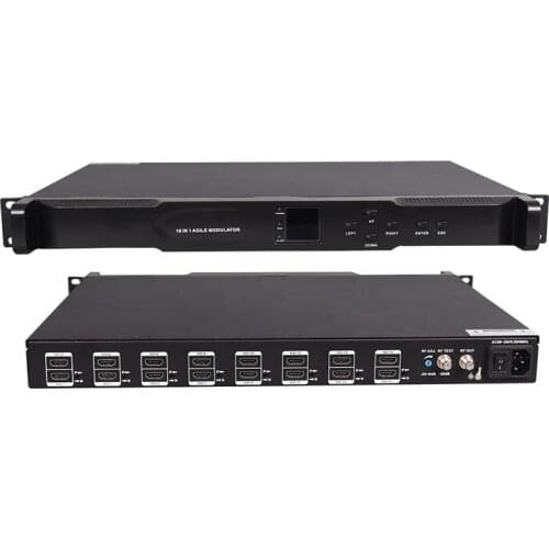 16 in 1 Hd To Analog Pal NTSC Modulator Converter