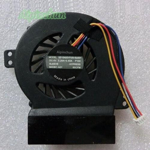 Aipinchun New CPU Cooling Fan For Dell Vostro A840 A860 1410 PP37L PP38L 4 Pins Connect DIY Repair Cooler Radiators Laptop Fan