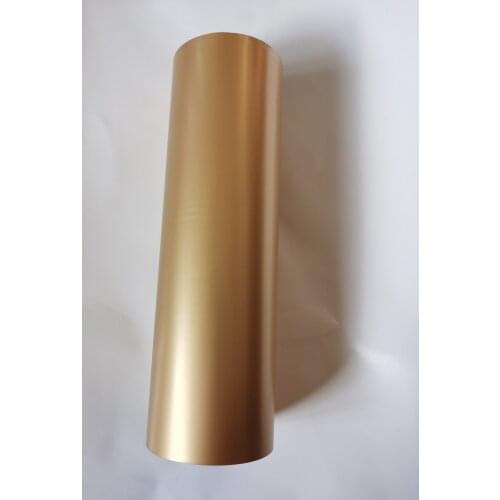 Metallic foil matt gold 360 color Hot stamping foil hot press on paper or plastic meterials 21cm x 120m