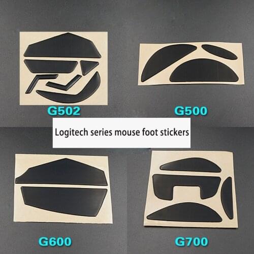 Logitech g502 mouse foot stickers g500 g500s g600 g700 g700s g402 g602 mouse foot pad