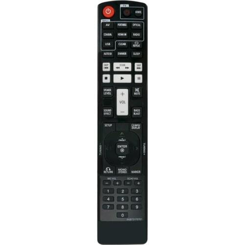 New AKB73175701 Remote control for LG AV System