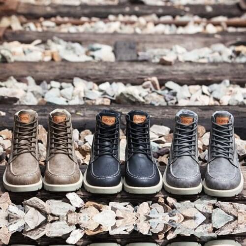 Zapatillas Casual Spring Casual Shoes Mens Men Leather Hot Sale Fashion Sneakers 2020 Man Leisure Mens Sport