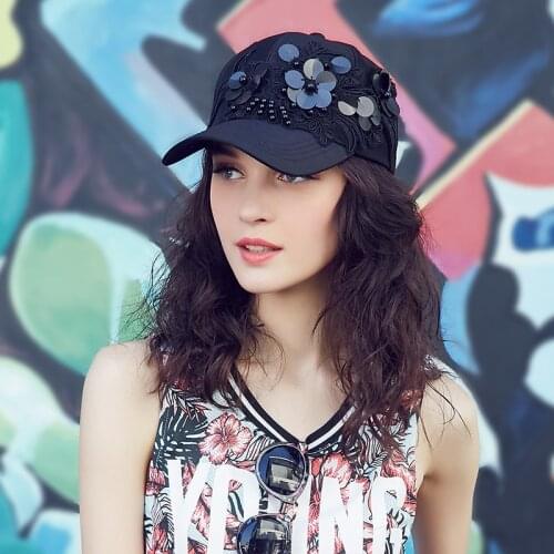 Female Korean Baseball Cap New Arrival Peaked Cap Female Casual All-match Summer Sun Visor Cap Outdoor Birthday Gift B-7068