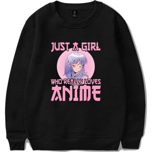 Anime Women Hoodies Casual Sweatshirt Coat Jacket Outwear Tops Pullover Candy Sudaderas Boys Girls Streetwear Hip Hop Oversize