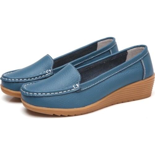 2020 Women Thick bottom Flats Platform Shoes Summer Comfortable Women Flats Shoes