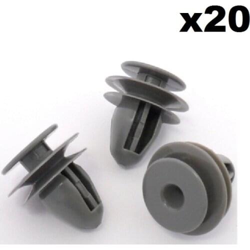 20x For Honda Door Card Clips- Interior Trim Panel Retainer- Civic Del Sol Integra