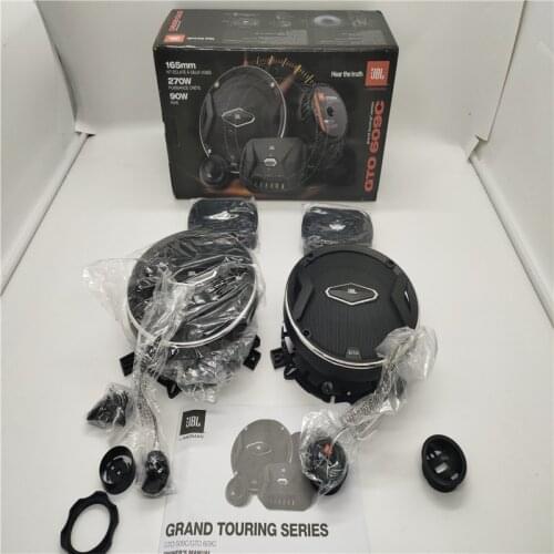 FREE SHIPPING 4 SETS JBL GTO 609C 2-WAY 6.5 INCH 270W CAR VAN DOOR 2WAY COMPONENT TWEETERS SPEAKERS KIT MADE IN HARMAN/KARDON