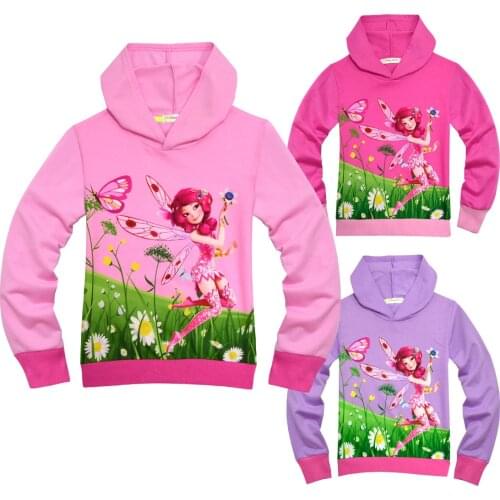 Kids Girls Halloween Costume YoKu Mia and Me Cosplay Hoodie Top Sweatshirt Anime Cartoon Comics Children Cosplay Disfraces
