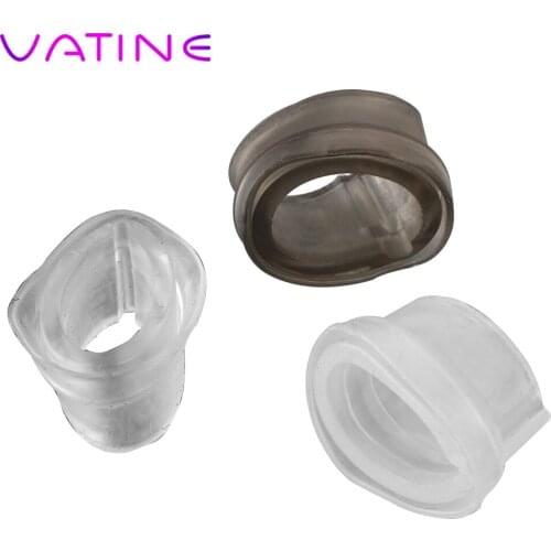 VATINE Foreskin Correction Delay Ejaculation Sex Toys For Men Cock Ring Erotic Penis Sleeve Penis Ring Male Chastity Device