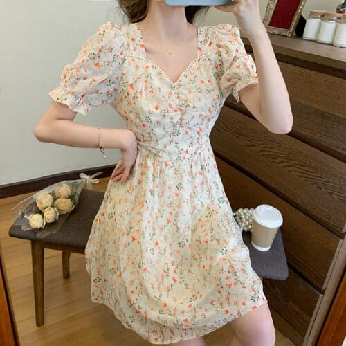 Летние шифоновые платья GJBD China At AliExpress