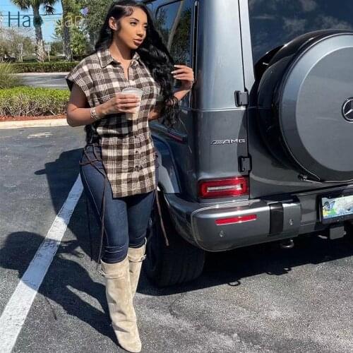 Блузки без рукавов HAOYUAN China At AliExpress