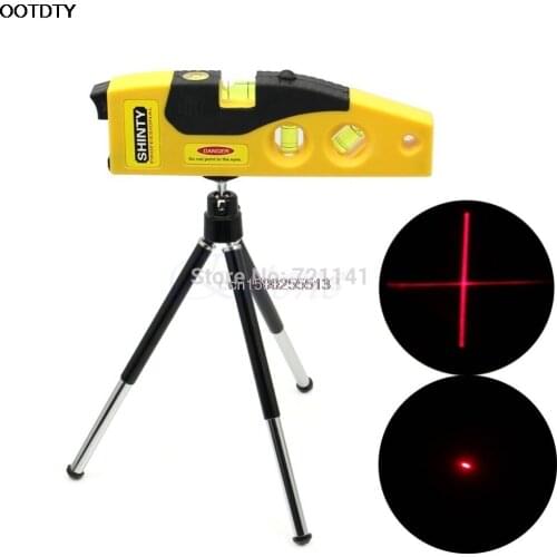 Line Laser Mini Level Marker TD9B 160degree Laser Range with Adjustable Tripod