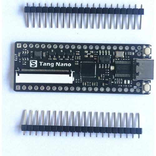 Sipeed Lichee Tang Nano Minimalist FPGA Development Board Straight Insert Breadboard Type-C cable