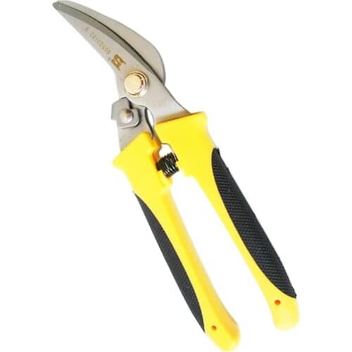 SIJIBOSI 8" bend nose stainless steel multi purpose garden pruning shears secateurs tools