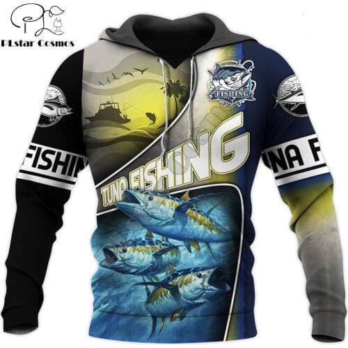 Tuna Fishing 3D All Over Printed Men women hoodies Harajuku Streetwear Hoodie Unisex Casual Pullover Autumn Jacket Tracksuits