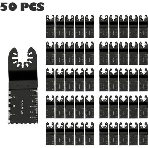34mm Universal Saw Blade Set Oscillating Multi Tool Straight Scale Multitools Cutting Wood Saw Blades For Fein Multimaster Power