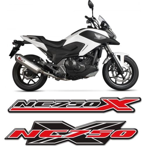For Honda NC750 NC750X Motorcycle Stickers 3D Side Panel Protector Fairing Decals Emblem Badge Tank Pad Protection 2018 2019