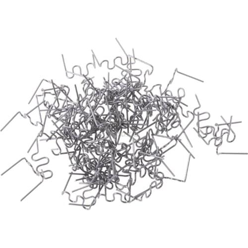 New Arrive 100x0.8mm Thermal Thermo Staples Repair Kit For Hot Stapler Bumper Auto for Fender Welder Drop Shipping Dropshipping