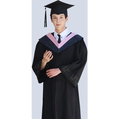 School Student Graduation Clothing College Bachelor Gown Masters Degree Uniform University Graduates Evening Party Costumes