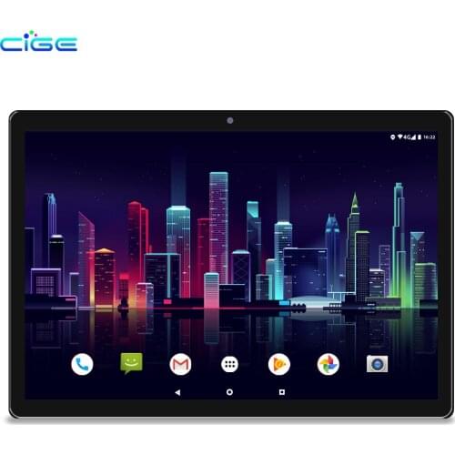 CIGE N9 10 Inch Tablet PC Android 8.0 4G LTE Phone Call 6GB 64GB 10 Core Gaming Tablets Computer For Childrens With Keyboard