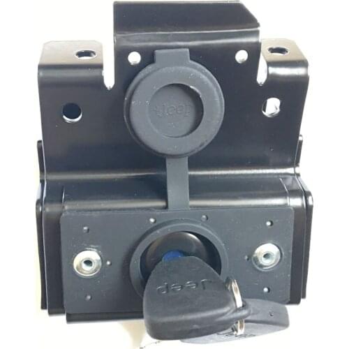 J166 JK Hood Lock Anti-theft Kit for jeep wrangler JK 2007-2017 Hood Latches LANTSUN