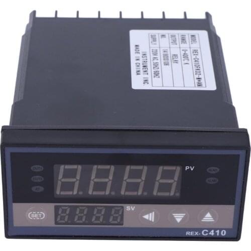 AC220V Temperature Controller Adjustable SSR/Relay Control Output Digital Temperature Controller Thermostat Tester