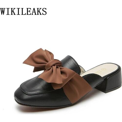 Summer Slippers Women Sexy Shoes Dames High Heels Woman Slippers Heels 2020 Ladies Shoes Designer Slippers Chunky Heels Zapatos