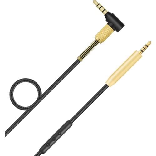 Replacement OFC Braided Cable Extension Cord For JBL Everest 300 700 710 710GA 310 310GA Elite 750NC Lifestyle E65BTN Headphones