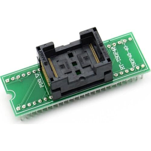 TSOP48 To DIP48 Double Contact Gold Plating Universal IC Programm Socket Adapter