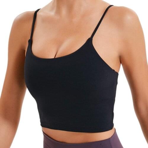 Women Padded Bra Seamless Fitness Tube Tops Underwear Female Breathable Active Bra Lingerie