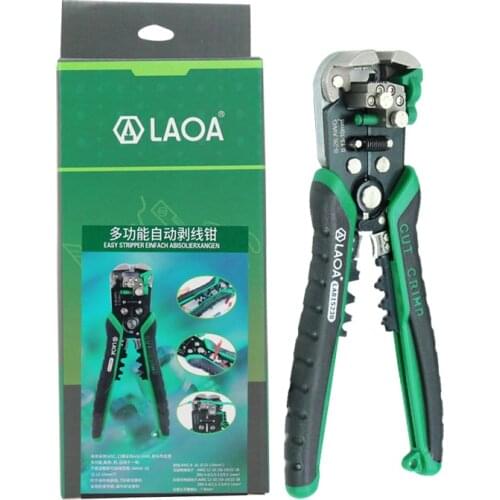 LAOA Professional Automatic Wire Stripper Tools with Cutting Edge Electrical Cable stripping Tools For Electrician Crimpping