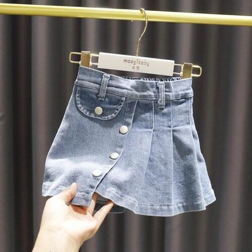 1-6Y Baby Girls Denim Skirt Girl Petticoat Children Infant Girl Skirts Princess Tulle Party Underskirt Skirts For Kids Costume